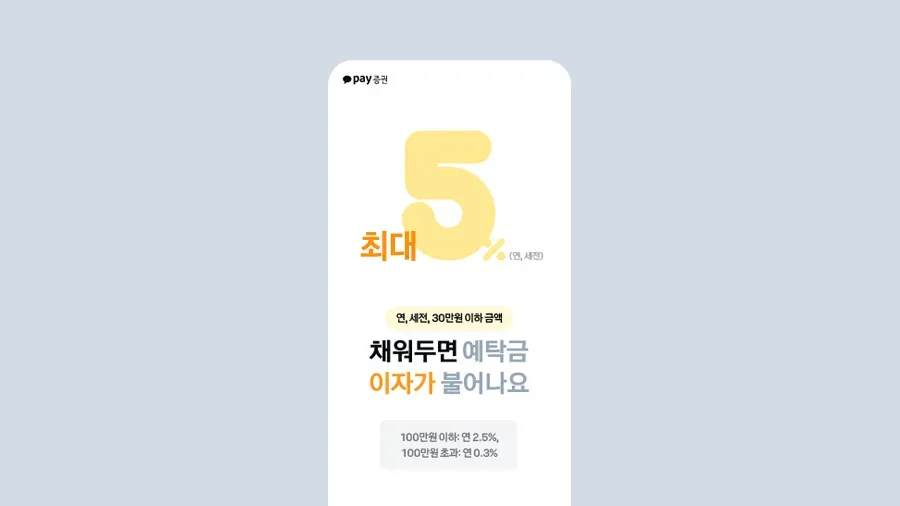카카오페이 종합계좌 사용자 대상 혜택
